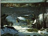 George Wesley Bellows North River painting